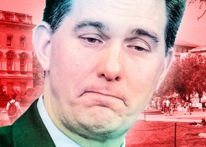 Scott Walker: We don't need no higher education (photo courtesy of Slate)