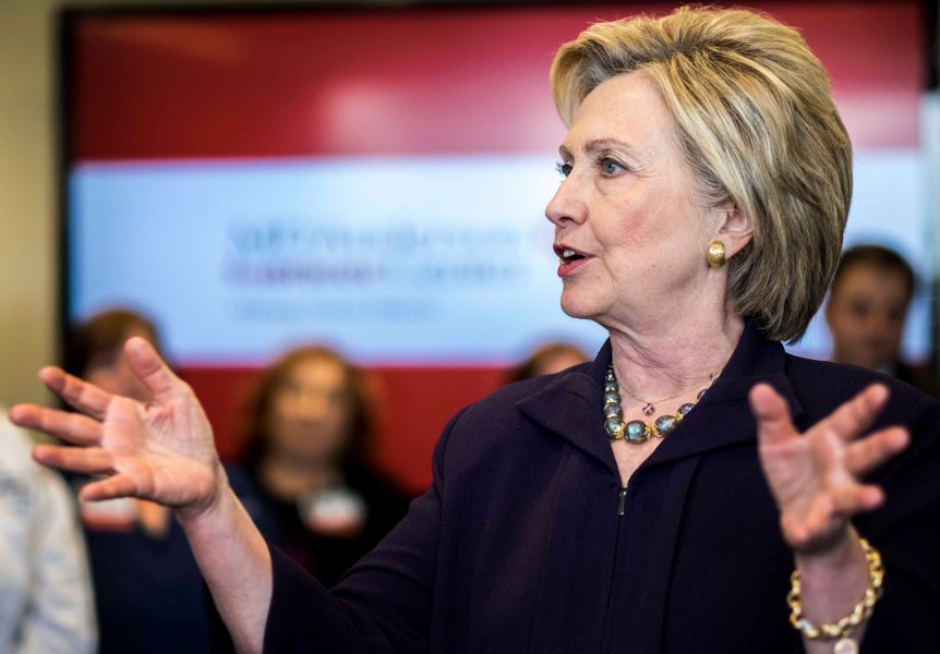 Former Secretary of State Hillary Clinton