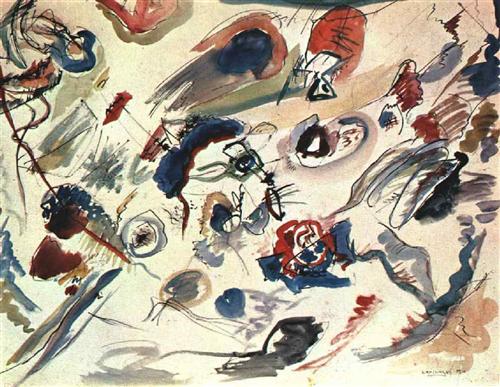 First_abstract_watercolor_kandinsky_1910