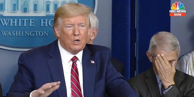 As-Trump-Rips-Deep-State-Fauci-Goes-Facepalm-Knowing-Why